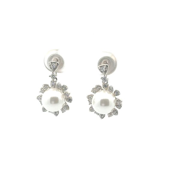 Orecchini Cianfrone Gioielli Donna in Argento Perla BROC.B 89 OR - BROC.B 89 OR